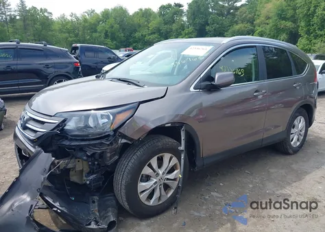 2013 Honda Cr-V Ex-L from USA, damaged, VIN 5J6RM4H70DL005976
